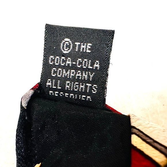 Vintage Official Coca-Cola Neck Tie Drive-In Movie Collectible Tie - Picture 10 of 10